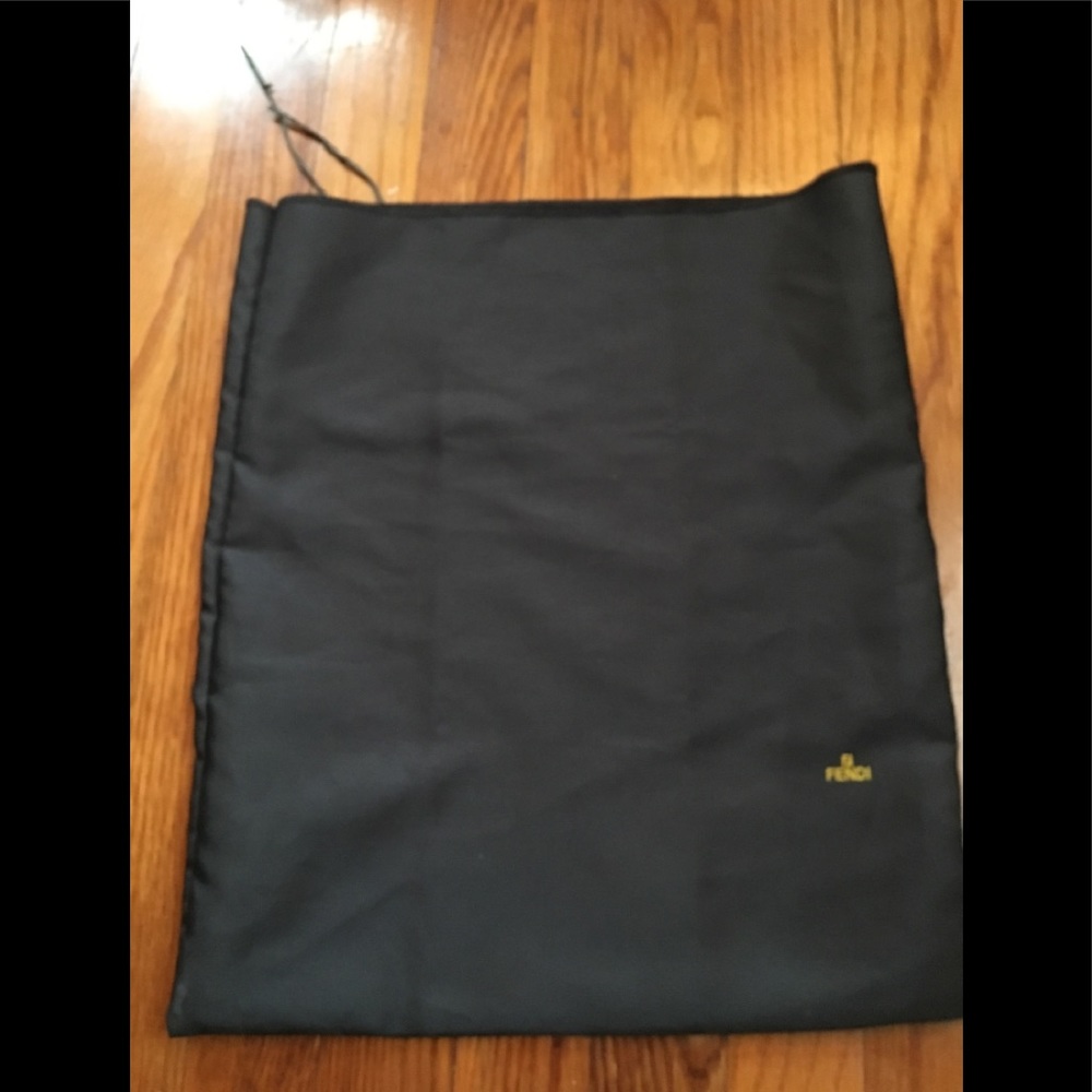 Fendi Dust Bag, logo is Stitched! Not screen print